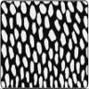 Flagship Carpets White on Black Safari Dot Classroom Area Rug for Indoor Classroom Learning or Kid Bedroom Educational Play Mat, 5'x7'6" view 1