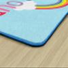 Flagship Carpets Hello Sunshine This is Our Happy Place Classroom Area Rug for Indoor Classroom Learning or Kid Bedroom Educational Play Mat, 5'x7'6", Multicolor view 3