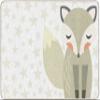 Flagship Carpets Woodland Fox Classroom Area Rug for Indoor Classroom Learning or Kid Bedroom Educational Play Mat, 5'x7'6" Neutral view 1