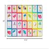 Flagship Carpets Rainbow Alphabet Criss Cross Applesauce Solid Classroom Area Rug for Indoor Classroom Learning or Kid Bedroom Educational Play Mat, 5'x7'6", Multi view 3