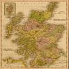 Scotland 1844 by Vintage Maps - 22x28 Art Print Poster view 1