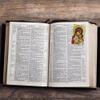 Needzo Hail Mary Byzantine Holy Prayer Card with Medal and Prayers on The Back, Catholic Saints Pocket Prayers Bookmarks and Bible Page Holders, 3 3/8, Pack of 3 view 2
