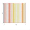 Flagship Carpets Simply Safari Sunset Stripes Classroom Area Rug for Indoor Classroom Learning or Kid Bedroom Educational Play Mat, 5'x7'6" view 3