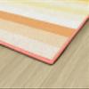 Flagship Carpets Simply Safari Sunset Stripes Classroom Area Rug for Indoor Classroom Learning or Kid Bedroom Educational Play Mat, 5'x7'6" view 4