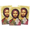 Our Father Byzantine Holy Prayer Card with Medal and Prayers on The Back, Catholic Saints Pocket Prayers Bookmarks and Bible Page Holders, 3 3/8, Pack of 3 view 1