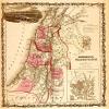 Palestine 1862 by Vintage Maps - 22x28 Art Print Poster view 1