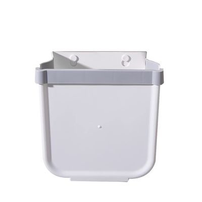Cabilock 1pc Wall-Mounted Trash Can Garbage Bin for Kitchen Home Use Space-Saving Waste Container Oblique Mouth Design Easy to Install Narrow Spaces White