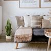 2 Set Large Fake Snake Plant 25 Inch Sansevieria Plant Artificial Snake Plants in Pots with Woven Basket Faux Mother In Law Tongue Plant - 17 Leaves Fake Laurentii for Indoor Outdoor Home Office Decor view 3