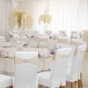 Spandex Chair Sashes Bows - Babenest 50PCS Premium Stretch Chair Cover Band with Buckle Slider Universal Elastic Chair Ties for Easter Wedding Party Ceremony Reception Banquet Decoration (Champagne) view 3