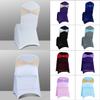 Spandex Chair Sashes Bows - Babenest 50PCS Premium Stretch Chair Cover Band with Buckle Slider Universal Elastic Chair Ties for Easter Wedding Party Ceremony Reception Banquet Decoration (Champagne) view 4