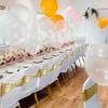 Spandex Chair Sashes - Babenest 50PCS Premium Stretch Cover Band with Buckle Slider Universal Elastic Chair Ties for Wedding Party Ceremony Reception Banquet Decoration (Metallic Gold) view 2