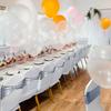 Spandex Chair Sashes Bows - Babenest 50PCS Premium Stretch Chair Cover Band with Buckle Slider Universal Elastic Chair Ties for Wedding Party Ceremony Reception Banquet Decoration (Metallic Silver) view 3