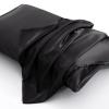 Aormenzy Black Satin Pillowcase for Hair and Skin, Queen Size Set of 2 view 4