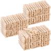 500pcs Large Wooden Clothespins - Heavy Duty Wood Pegs Clothes Pins for Laundry Hanging Clothing - Wood Pins for DIY Crafts view 1