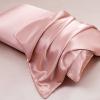 Aormenzy Champagne Satin Pillowcase for Hair, Standard Size Set of 2 view 4