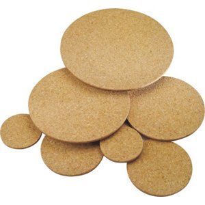 GRANDOLDGARDEN CM4-4 4 in. Round Cork Mat