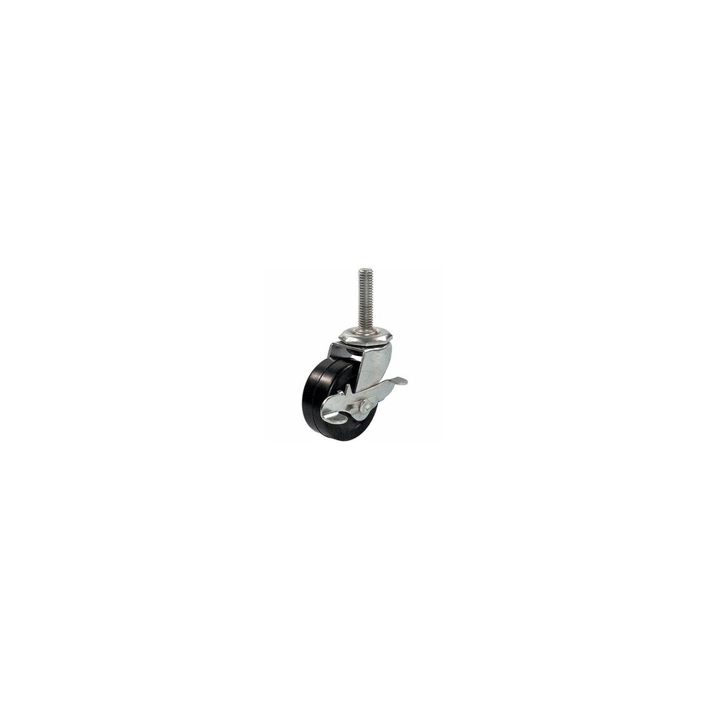 F93216 2" BLK Rub Wheel - Quantity 1