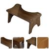 DOITOOL 1pc Footstool Lightweight Step Stool for Bathroom and Home Use Compact Footrest for Adults and Boys and Girls Easy to Clean Comfortable Height for Potty Training view 4