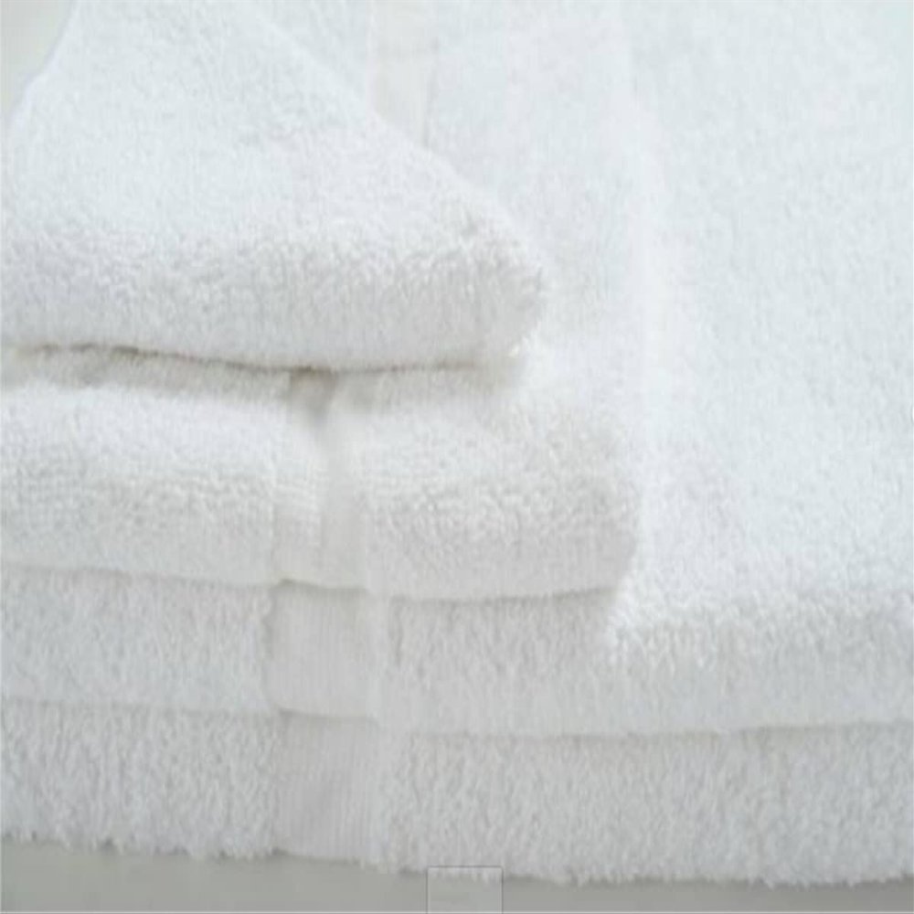 Rifz GOG163030012 GOG Collection Cotton Blend Hand Towels, White - Pack of 12