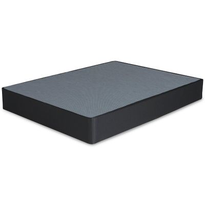 Signature Design by Ashley 10" Mattress Box Spring with Metal Foundation, Sturdy and Durable, Ready to Assemble, Parts and Tools Included, Full, Removable Black Fabric Cover
