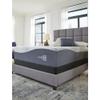 Signature Design by Ashley 10" Mattress Box Spring with Metal Foundation, Sturdy and Durable, Ready to Assemble, Parts and Tools Included, Full, Removable Black Fabric Cover view 2