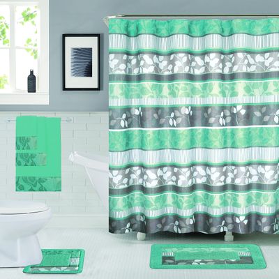 Daniel's Bath & Beyond Aqua 18PC Bath Set Junia