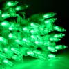 Holiday Essence - 100 LED Green Christmas Lights Set 26.9 Ft White Wire Indoor & Outdoor Holiday Dcor for Christmas Tree St. Patrick's Day Easter Traditional Decoration UL Certified view 2
