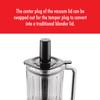 ZWILLING Enfinigy Vacuum Lid for Power Blender Jar - Black view 3