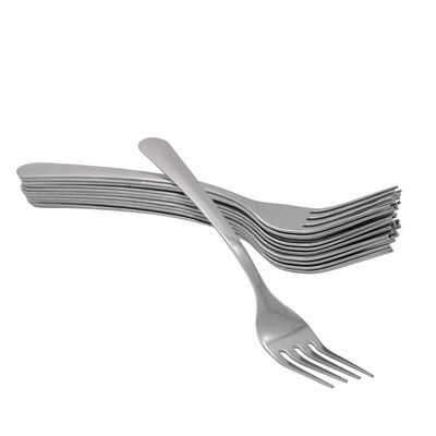 Stainless Steel Fork - Stainless Steel Cutlery Restaurant Supplies - Bulk Forks for Cooking, Household, Dinner, Eating, Restaurants, Office, Home, Camping Cutlery and more! (7 Inches) (48)