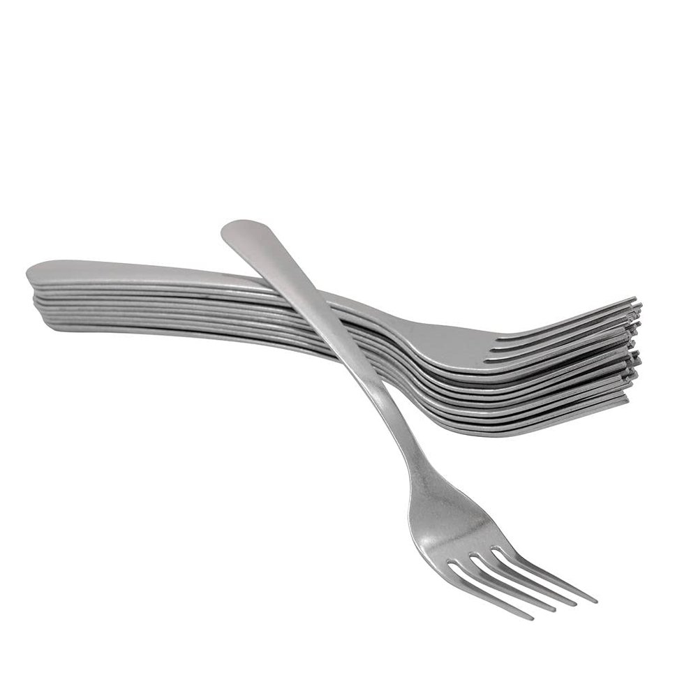 Stainless Steel Fork - Stainless Steel Cutlery Restaurant Supplies - Bulk Forks for Cooking, Household, Dinner, Eating, Restaurants, Office, Home, Camping Cutlery and more! (7 Inches) (48)