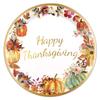ceiba tree Thanksgiving Paper Plates 48 Pcs Fall Disposable Dinnerware Heavy Duty for 24 Guests Give Thanks Theme Party Supplies Happy Thanksgiving Autumn Tableware Set view 4