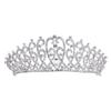 FRCOLOR Bride Headdress Crystal Crown Bridal Crown Rhinestone Girl view 1