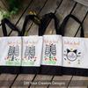 TOPDesign 24-Pack Super Strong Large 12oz Cotton Canvas Tote Bags, Reusable Grocery Shopping Cloth Bags, Fashionable Two-Tone Totes for Crafts, DIY Your Creative Designs view 4