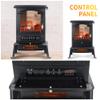 VOLTORB Freestanding Portable Electric Fireplace Heater Stove w/Remote Control view 3