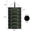 Maedack 6 Layers Herbs Drying Rack, Drying Net for Herbs, Mesh Hanging Harvest Basket Plant Dryer Net with Hooks Zipper Design view 2