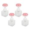 4pcs Bottled Portable Sub Bottles Flower Foaming Bottles Home Sub-Packing Creative Foaming Lovely Practical Mousse Press view 1