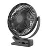 UOOD USB Desk Fan Rechargeable Portable Oscillating Table Fan Breathing Light, Air Circulator Quiet Fan Desktop Personal Fan for Home Office Easy to Carry view 1