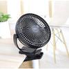 UOOD USB Desk Fan Rechargeable Portable Oscillating Table Fan Breathing Light, Air Circulator Quiet Fan Desktop Personal Fan for Home Office Easy to Carry view 3