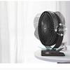 UOOD USB Desk Fan Rechargeable Portable Oscillating Table Fan Breathing Light, Air Circulator Quiet Fan Desktop Personal Fan for Home Office Easy to Carry view 4