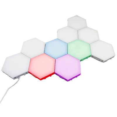 Bright Autism Tap-Tap Touch Sensory Lights  Dimmable Room Lighting for Therapeutic & Educational Play. Visual & Tactile Soothing LED Stimulation. Perfect Addition to Your Child's Bedroom (10pcs)