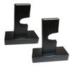 2Pieces Hockey Stick Display Wall Mount - Horizontal Wood Hanger Rack, Bracket (Black) view 3