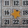 DII Christmas Advent Collection Decorative & Reusable Wooden Countdown Calendar, 30x15.37", Chalkboard view 3