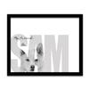 Personal-Prints My Best Friend - Customized Gift for Dog Owner (12.5"x15.5" Framed Canvas, Husky - Siberian Light) view 1