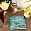 20ct 13x13 Almond Decorative Napkins for Decoupage, Floral, Mother's Day, Father's Day, Fall, Thanksgiving, Paper, Lunch, Dinner, Cocktail, Beautiful view 4