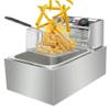 2500W 6L Electric Deep Fryer Commercial Countertop Basket French Fry Restaurant view 3