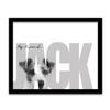 Personal-Prints My Best Friend - Customized Gift for Dog Owner (12.5"x15.5" Framed Canvas, Jack Russell Terrier) view 1