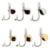 Shout! Blade Jigging Spare Hook, 368BS Silver, L view 2
