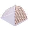 tooloflife Pop Up Mesh Food Cover Collapsible Food Fly Net Cover Protector Cake Cover Fruit Cover for Cake Storage Food Cover Yellow 1PCS view 1
