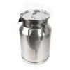 304 Stainless Steel Milk Can 30L Milk Juice Honey Bucket Wine Bucket Storage Holder Container with Sealed Lid USA view 1