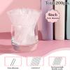 Zopeal 200 Pcs Acrylic Lollipop Sticks Clear Cake Pops Rods Cake Topper Candy Cupcake Treat Stick for Wedding Chocolate Cookie Dessert Handmade DIY Crafts Party Decor Gardening(4 x 0.12 Inches,Clear) view 2